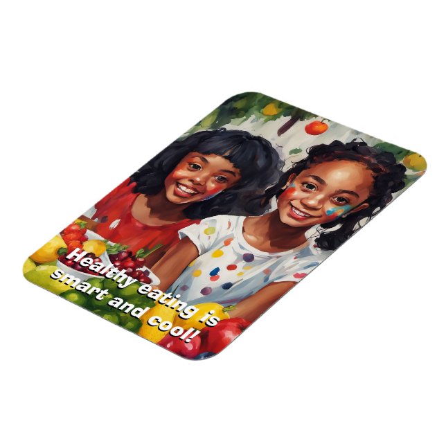 Imán flexible de alimentación saludable (Lado Izquierdo)