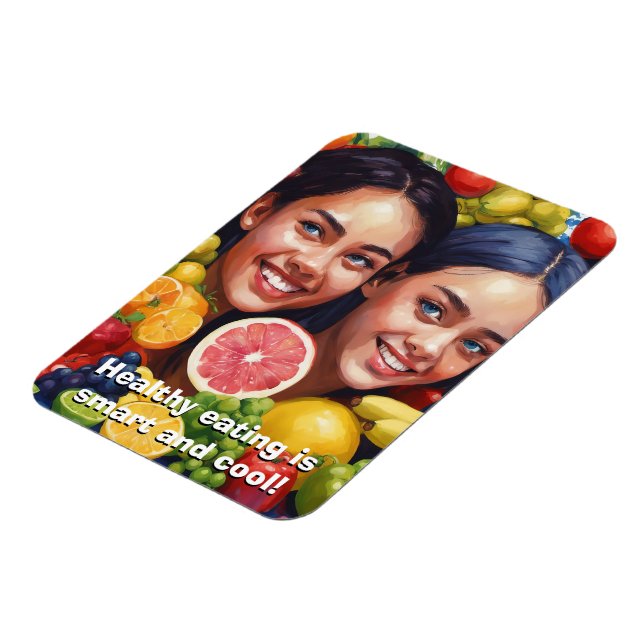 Imán flexible de alimentación saludable (Lado Izquierdo)