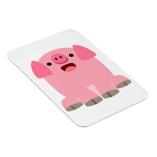 Imán flexible de cerdo Personalizado de enlace cor