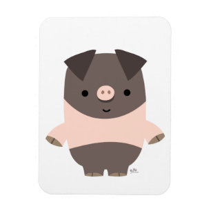 Imán flexible de cerdo Personalizado fuerte y suav