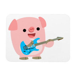 Imán flexible de cerdos Personalizado de Rockin