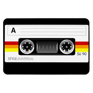 Imán flexible de cinta de cassette