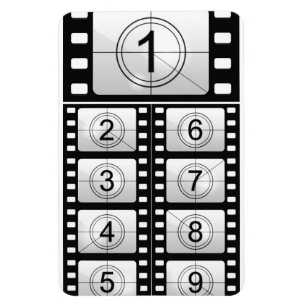 Imán flexible de "Cuenta regresiva de películas"