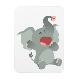 Imán flexible de elefante Personalizado suave