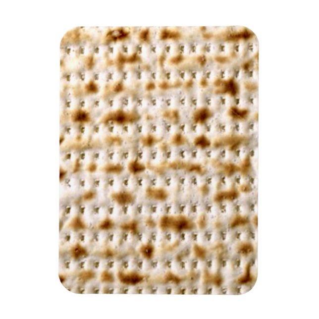 Imán flexible de Fridge Matzoh: Pesadich/sin levad (Vertical)