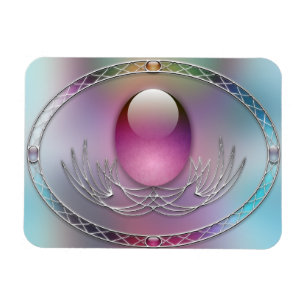 Imán flexible de huevos de Pascua