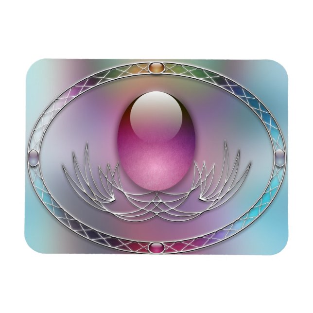 Imán flexible de huevos de Pascua (Horizontal)