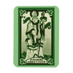 Imán flexible de la época de San Patricio