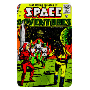 Imán flexible de las aventuras espaciales