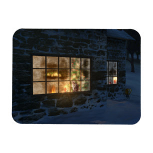 Imán flexible de Navidades Cwm