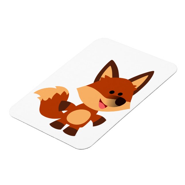 Imán flexible de Personalizado suave Fox (Lado Izquierdo)