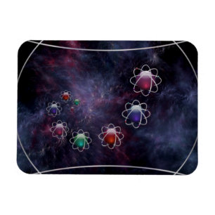 Imán flexible de razonamiento circular