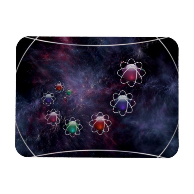 Imán flexible de razonamiento circular (Horizontal)