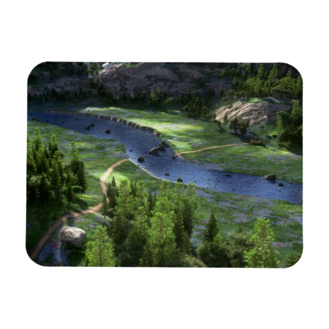 Imán flexible de soledad Cwm (Horizontal)