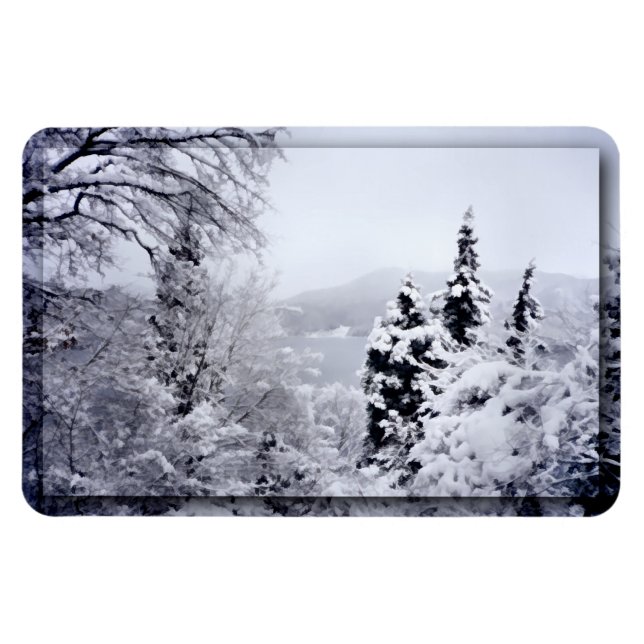 Imán Flexible del Lago Nojiri (Horizontal)