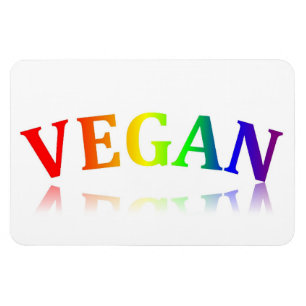 Imán flexible del vegano