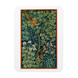 IMÁN FLEXIBLE FOTO MAGNET WILLIAM MORRIS "PHEASANT"