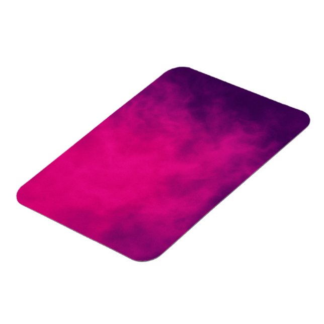 Imán flexible magenta personalizado (Lado Izquierdo)