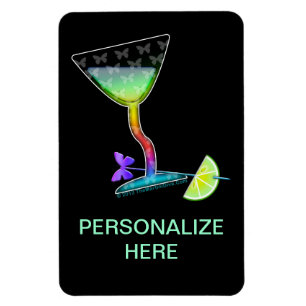 IMÁN FLEXIBLE - MARTINI MARIPOSA