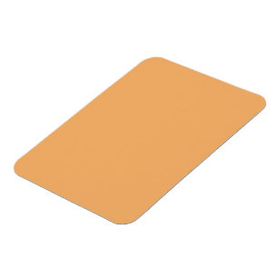Imán flexible Naranja suave de color trenzado