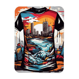 Imán flexible, Nueva York, graffiti