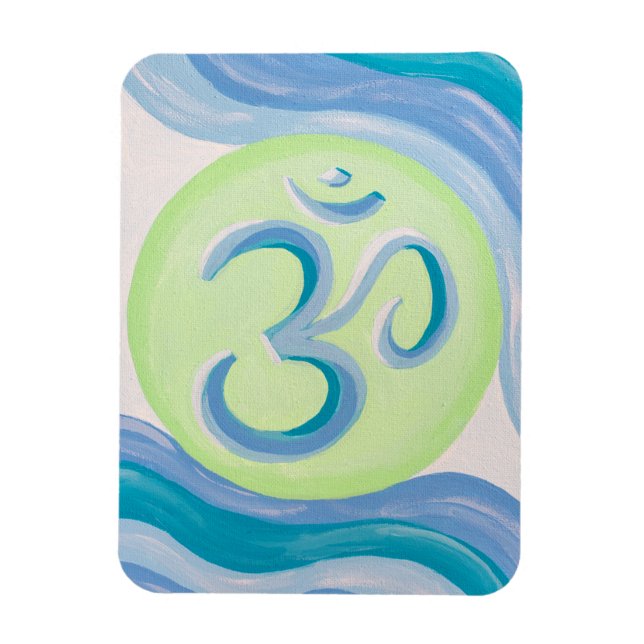 Imán flexible Om (Vertical)