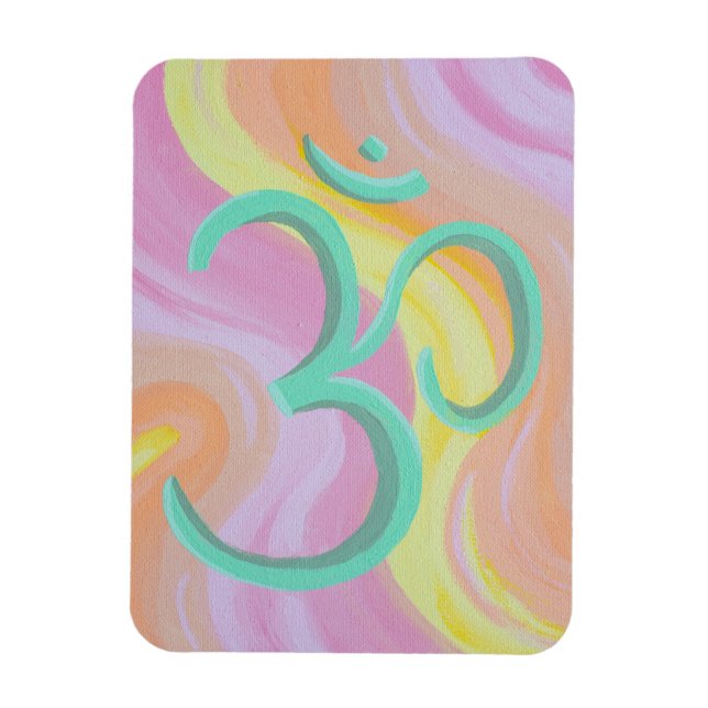 Imán flexible Om (Vertical)