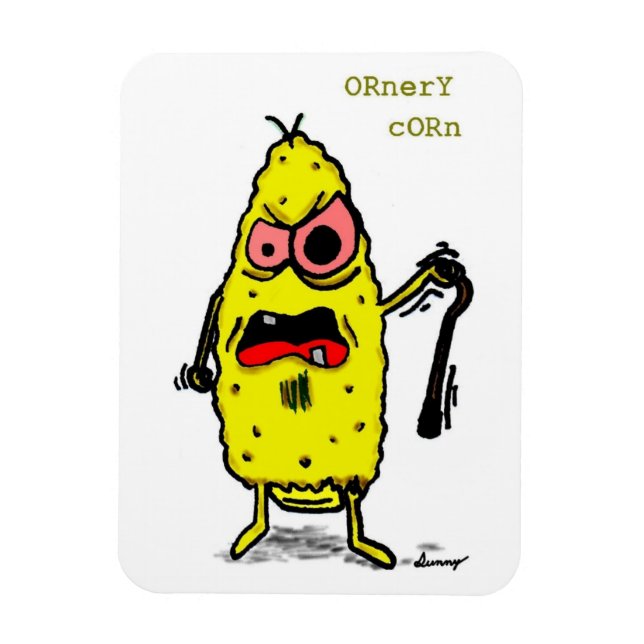 Imán flexible Ornery Corn (Vertical)