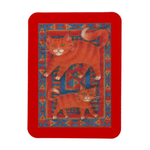 Imán flexible para gatos de máscaras