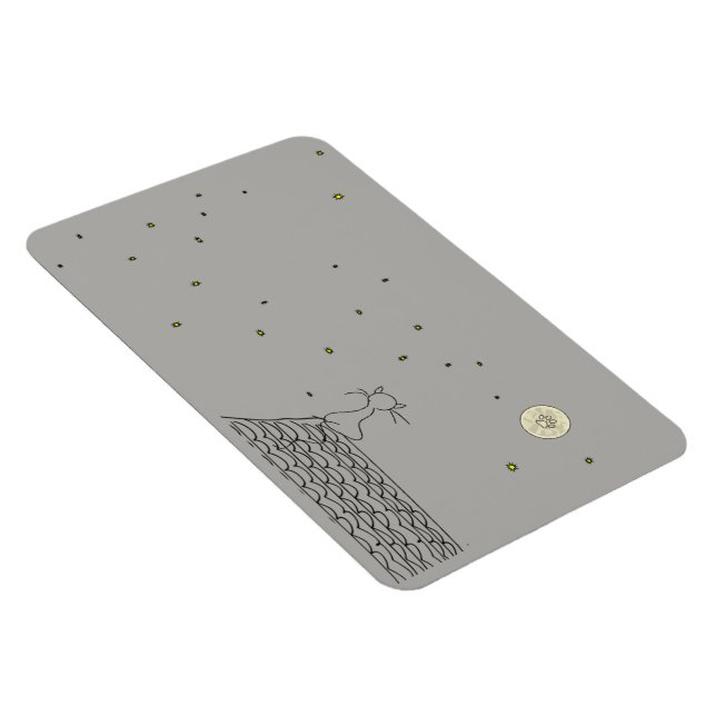 imán flexible para los amantes del gato (Lado Derecho)