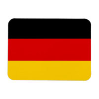 Imán flexible patriótico con bandera de Alemania