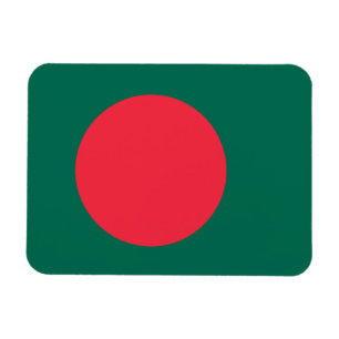 Imán flexible patriótico con bandera de Bangladesh
