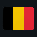 Imán flexible patriótico con bandera de Bélgica<br><div class="desc">Mejore sus superficies magnéticas con nuestro imán flexible con la bandera de Bélgica! Diseñado con atención a los detalles, este imán es más que una simple decoración; es una celebración del rico patrimonio cultural y orgullo nacional de Bélgica. El diseño exhibe con orgullo las icónicas franjas verticales negras, amarillas y...</div>