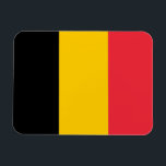 Imán flexible patriótico con bandera de Bélgica<br><div class="desc">Mejore sus superficies magnéticas con nuestro imán flexible con la bandera de Bélgica! Diseñado con atención a los detalles, este imán es más que una simple decoración; es una celebración del rico patrimonio cultural y orgullo nacional de Bélgica. El diseño exhibe con orgullo las icónicas franjas verticales negras, amarillas y...</div>