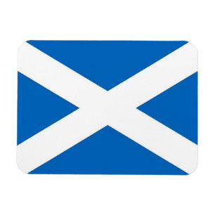 Imán flexible patriótico con bandera de Escocia