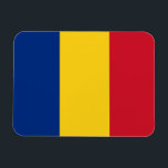 Imán flexible patriótico con bandera de Rumania<br><div class="desc">Añada un toque de orgullo rumano a su casa u oficina con nuestro exclusivo imán flexible con la bandera de Rumania! Diseñado con meticulosa atención a los detalles, este imán es más que un simple artículo decorativo; es una celebración del legado y orgullo cultural de Rumania. El diseño vibrante muestra...</div>