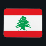 Imán flexible patriótico con bandera del Líbano<br><div class="desc">¡Brilla tu refrigerador o superficies magnéticas con nuestro imán flexible Bandera del Líbano! Con los colores vivos y el diseño icónico de la bandera libanesa, este imán es una adición elegante y patriótica a su decoración. Diseñado a partir de materiales de alta calidad, nuestro imán flexible Bandera del Líbano ofrece...</div>
