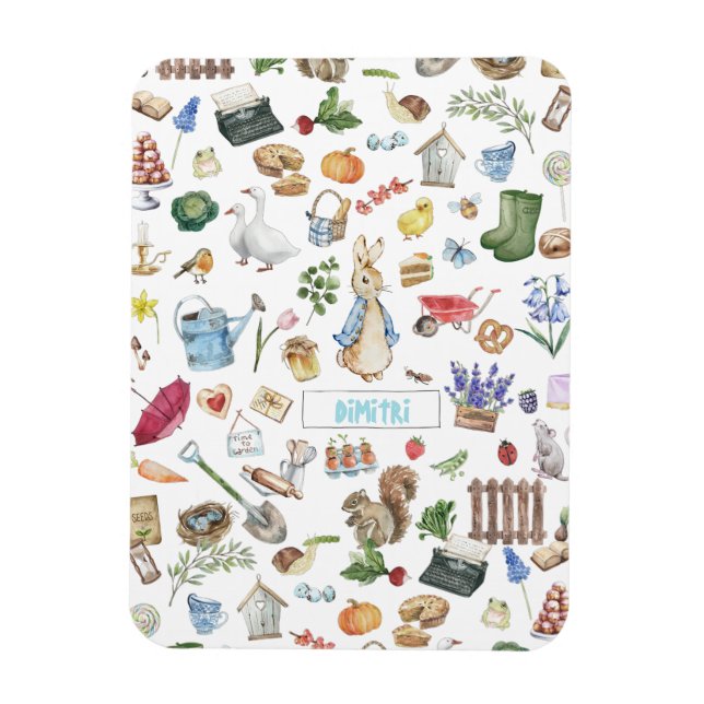 Imán flexible Peter personalizado (Vertical)