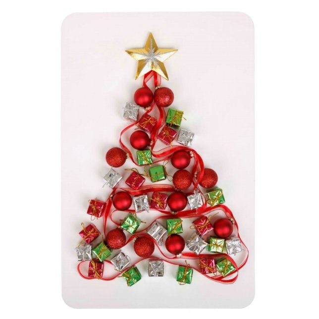 Imán flexible premium de árbol de Navidad (Vertical)