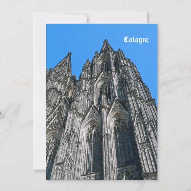 Imán flexible premium de la Catedral de Colonia (Anverso)