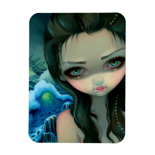 Imán flexible "Shipwreck Siren" (Vertical)