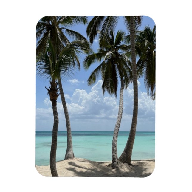 Imán flexible tropical (Vertical)