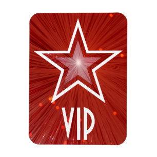 Imán flexible 'VIP' de Estrella Roja