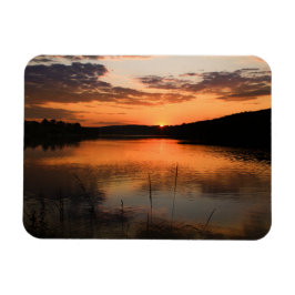 Imán Flexibler Magnet Sonnenuntergang am Igelsbachsee