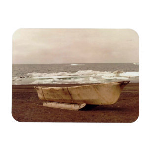 Imán Flexión impresa foto del barco de los Whalers de