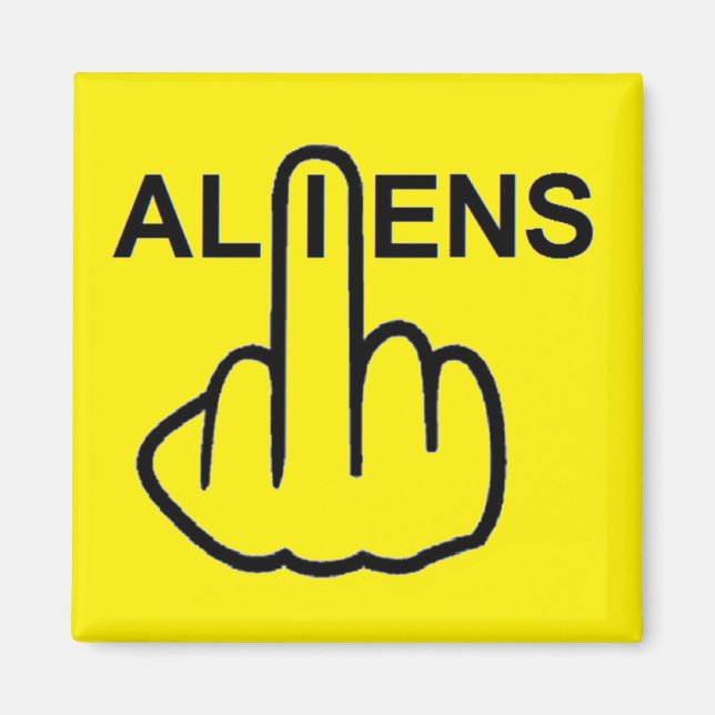 Imán Flip de imnet Aliens (Frente)