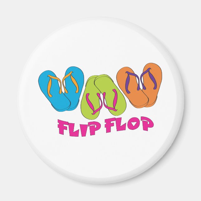 Imán Flip Flops (Frente)