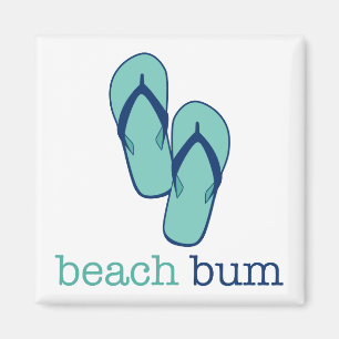 Imán Flip Flops Beach Bum
