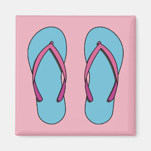 Imán Flip Flops de playa
