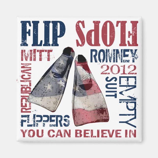 Imán Flippers para Romney Magnet (Frente)